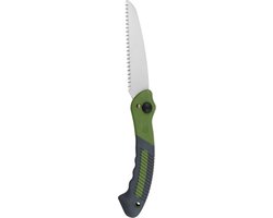 Kinzo Opvouwbare Snoeizaag - Snoeizaag met Zaagblad van ca. 17 cm - Inklapbare Tuinzaag - Voor Snoeiwerk in de Tuin - Groen