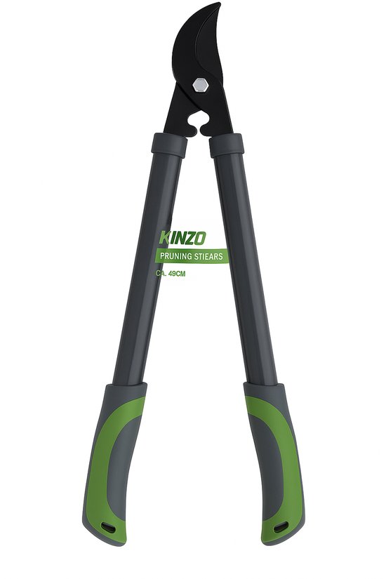 Kinzo Snoeischaar Telescopisch – Tuinschaar met Ergonomische Handgreep – Geschikt voor Takken, Struiken en Heggen – Tuingereedschap voor Precisie Snoeiwerk in de Tuin van Kinzo