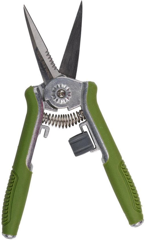 KINZO Snoeischaar voor Steelbloemen - Bloemenschaartje met Antislip Handgreep - Max. 4 mm - 17 cm