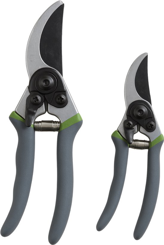 Kinzo Tuinschaar Set - 2 Stuks - Snoeischaar voor Takken en Struiken van Kinzo