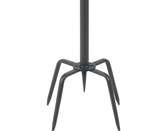 Kinzo Woelvork 96cm - Tuinklauw en Cultivator - Aarde Losmaken, Onkruid Wieden, Grond Beluchten, Kultiveren - Zilver van Kinzo