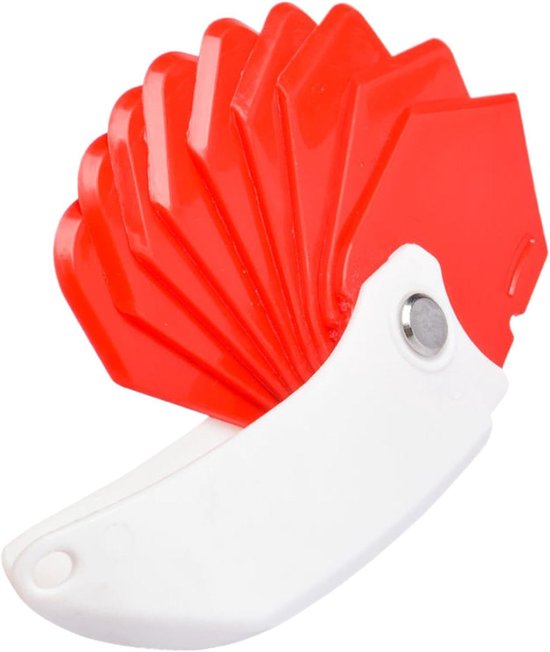 Kit Afwerkingstool - Voegengereedschap - Precisie Afwerking - Verstelbare Voegbreedtes - 15 cm - Rood
