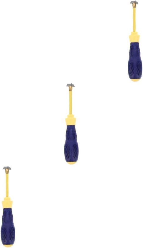 Kit Verwijderaar Set - Voegengereedschap Krabber - Tegels Reinigen - Ergonomische Handgreep - 17.5 cm - Grijs