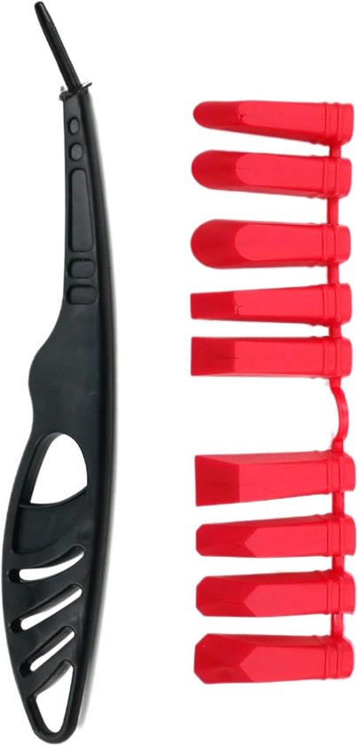 Kit Verwijderaar - Voeggereedschap Schraper - Kit Verwijderen - 9-in-1 Multifunctioneel - 223 x 3 cm van Merkloos	