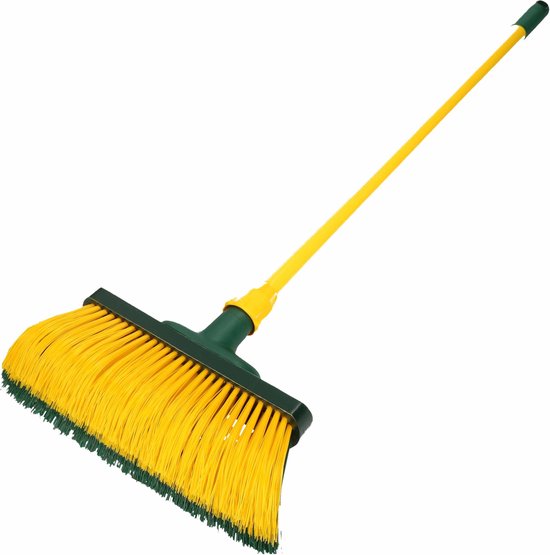 Klauwbezem voor buiten 28 cm met uitschuifbare steel 70-140 cm - Schoonmaakartikelen/Tuingereedschap/Speciale bezems van Kreator