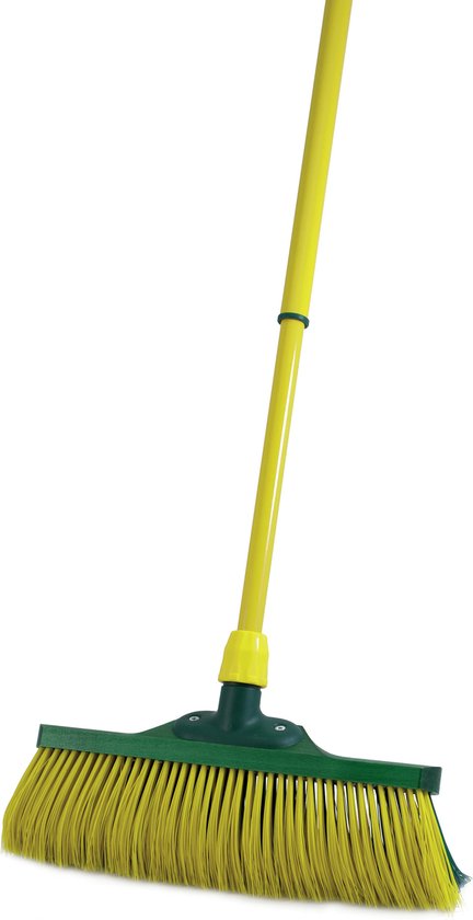 Klauwbezem voor buiten 35 cm met uitschuifbare steel 70-140 cm - Schoonmaakartikelen/Tuingereedschap/Speciale bezems van Kreator