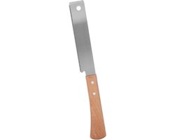 Kleine Handzaag - Houtzaag Timmerzaag - Houtbewerking Tuinwerk - SK5 Koolstofstaal - 30 cm - Houtkleur