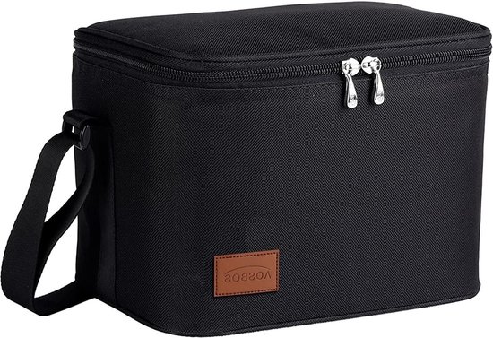 Kleine lichtgewicht lunchtas isolatietas voor werk en school - opvouwbaar en waterdicht - met ritssluiting - mini-thermotas van Klein