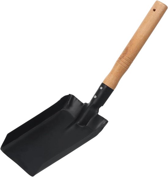 Kleine Schep - Handgereedschap - Tuinieren Gemakkelijk - Lichtgewicht IJzer - 36 cm Lengte - Grijs