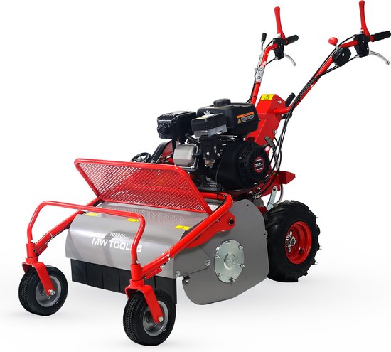 Klepelmaaier 600 mm zelftrekker benzine 8 pk motor Torros KPM600 van Merkloos	