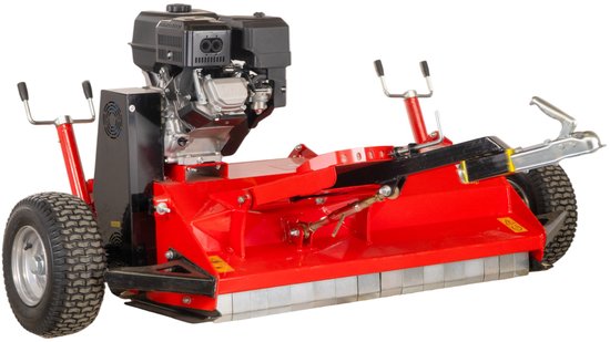 Klepelmaaier hooggrasmaaier 115 cm getrokken type benzinemotor 18 pk Torros KA1205 van Torros