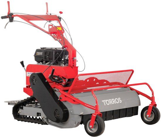 Klepelmaaier rupsen 860 mm zelftrekker benzine 15 pk motor Torros KPM860R