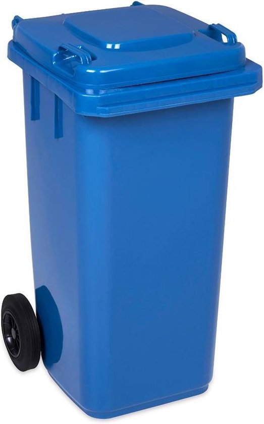 Kliko / mini container 120 liter - Blauw van Kliko