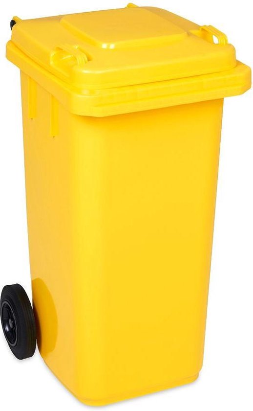 Kliko / mini container 120 liter - Geel van Kliko