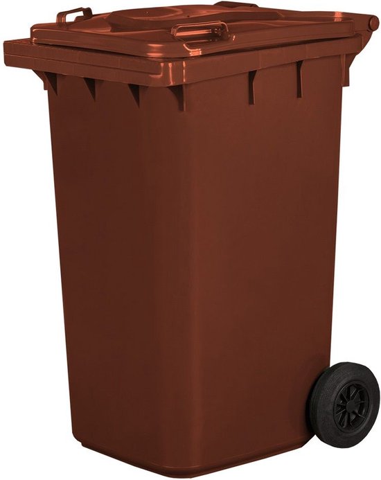 Kliko / mini container 240 liter - Bruin van Kliko