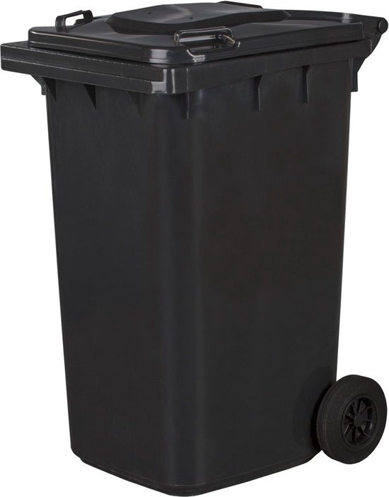 Kliko / mini container 240 liter - Grijs van Merkloos	