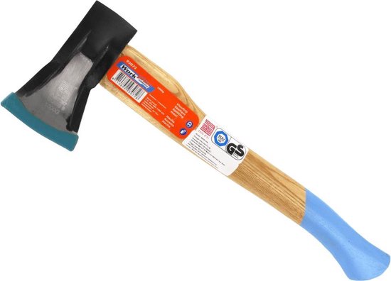 Kloof bijl 1000 gram met houten steel kloofbijl van Kinzo