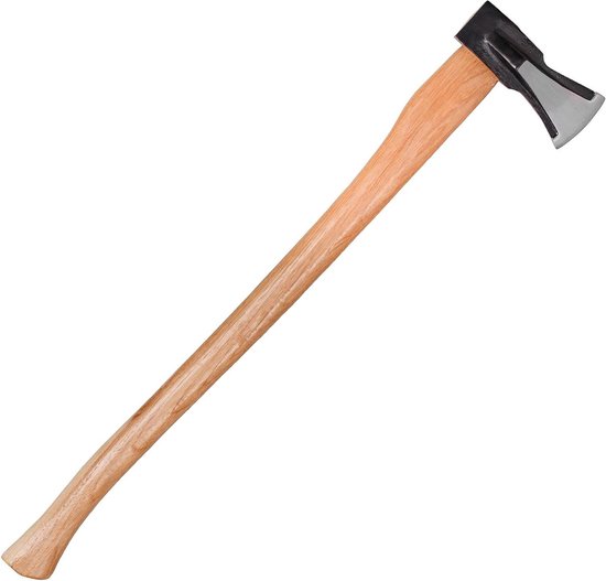Kloofbijl 2000 g - Handbijl Tuinbijl - Hout Hakken - Hickory Steel - 92 cm - Multi