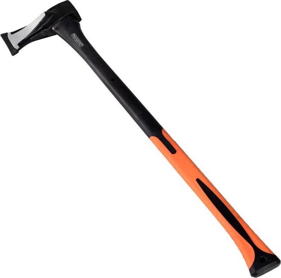 Kloofbijl 3kg hakbijl XL steel Handbijl Kloofhamer van Merkloos	