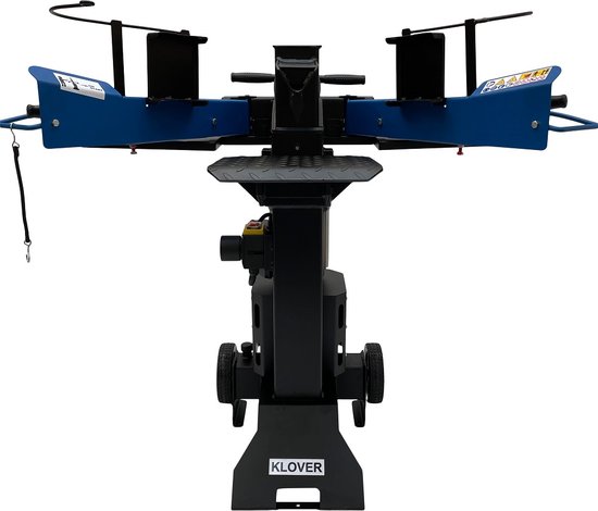 Klover 8 | Houtklover | 8 ton drukkracht | Staand | 230V | Kloofmachine | Houtkliever van Klover
