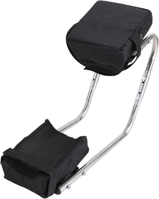 Kniezit - Tuinieren - Ruimtebesparend - Roestvrij Staal - Minimaliseert Vermoeidheid - Landbouwwerk - Tuinieren - Knielapparaat - Beenbrace - Geschikt voor - Knielen - Groen - Comfortabel - Grondwerk-Kniebescherming. van Merkloos	