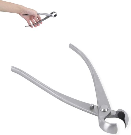 Knop Cutter - Roestvrij stalen gereedschap voor bloemen - Bonsai taksnijder met 180mm lengte - Ideaal voor beginners en bloemisten van Merkloos	