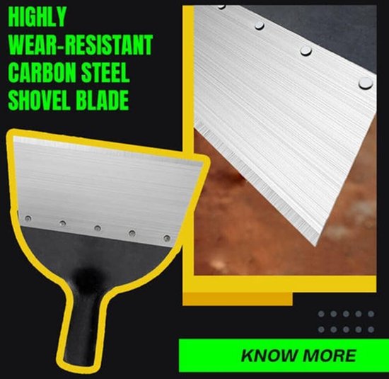 Koolstofstaal Bloemenschop Plantenpot Schep voor Tuin en Buiten - Tuin Planten Gereedschap - Tuin Schoonmaken en Tuinieren Benodigdheden van KOO