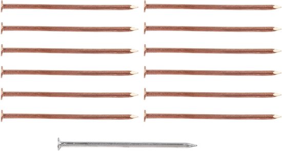 Koperen Nagels - Boomstronk Verwijderen - Tuinonderhoud - Duurzaam Massief Koper - 105 cm - Koper