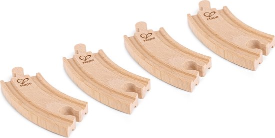 Korte gebogen rails van Märklin