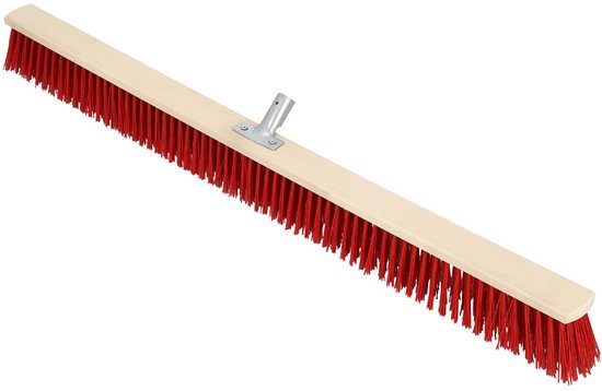KOTARBAU® Bezemkop, Straatbezem, 105 cm, Veegbezem, Buitenbezem, Harde Nylonborstels, Tuinbezem, Stevige Straatbezem, Harde Bezem voor Buiten, zonder Steel, Hout, PVC van KOTARBAU