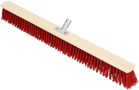 KOTARBAU® Bezemkop, Straatbezem, 85 cm, Veegbezem, Buitenbezem, Harde Nylonborstels, Tuinbezem, Stevige Straatbezem, Harde Bezem voor Buiten, zonder Steel, Hout, PVC van Merkloos	