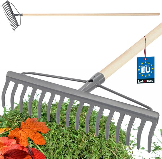 KOTARBAU, Bladhark, Metaal, 41cm, 16 Tanden, Houten Steel van KOTARBAU
