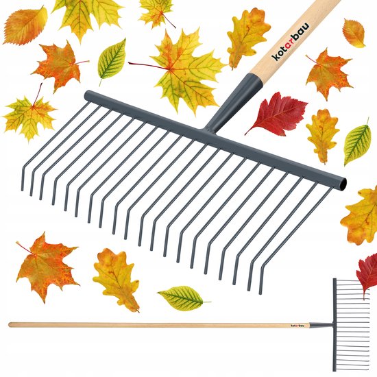 Kotarbau Metalen Tuinhark 20 Tanden - 42cm Breed