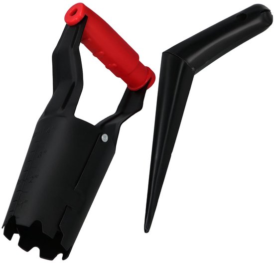 Kotarbau Tuinset - Handmatige Bol- en Zaadplanter - 23cm - Ergonomische Handgreep - Stalen Constructie van Merkloos	