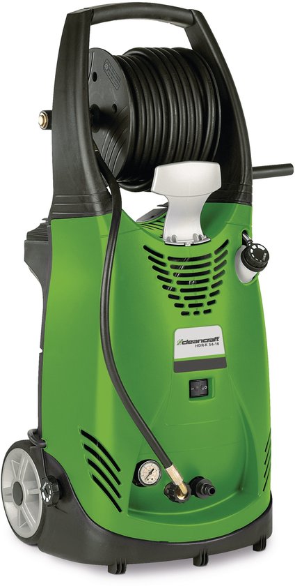 Koudwater hogedrukreiniger - werkdruk 140 bar - 540 l/U - 3,1 kW 230 V - made in Europe Cleancraft HDR-K 54-16 van Merkloos	