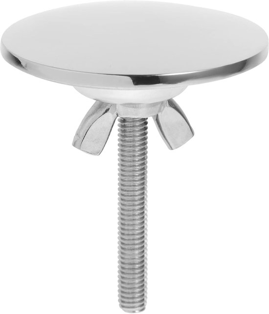 Kraan gatafdekking roestvrij staal - wastafelgatafdekking - keukengootsteen - kraangat afdekking - roestvrij voor badkamer toilet keuken van Merkloos	