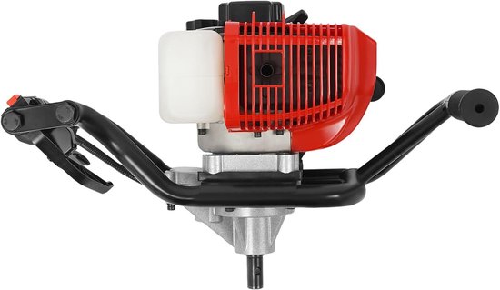 Krachtige 2-takt motorgrondboor voor efficiënt graven en boren van Merkloos	