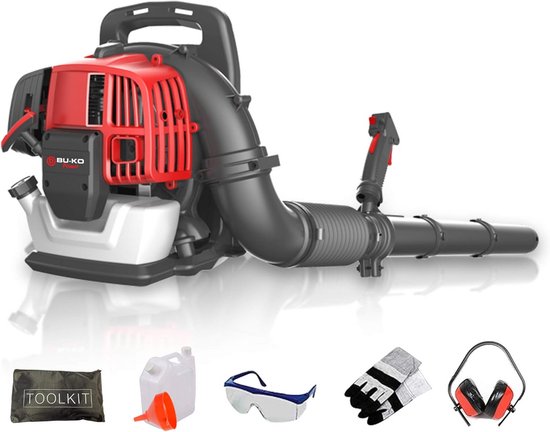 Krachtige 52cc Backpack Bladblazer - Lichtgewicht met Comfortabele Schouderbanden van Merkloos	