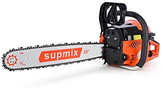 Krachtige 62cc Gas Kettingzaag met 20 Inch Zaagblad voor Hout en Boomtrimmen