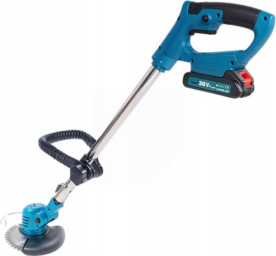 Krachtige Accu Grastrimmer 36V – Met 2 Accu’s en Handige Accessoires! van Merkloos	