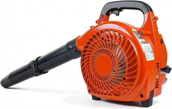 Krachtige Benzine Bladblazer - 28cc 2-Takt Motor - 450 km/u Blaassnelheid - Handgedragen & Lichtgewicht (4,3 kg) van Merkloos	