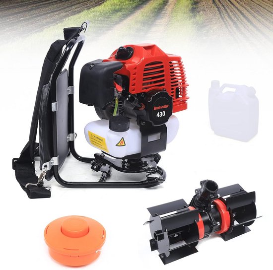 Krachtige Benzine Bosmaaier en Heggenschaar Combinatie 52cc