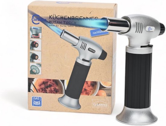 Krachtige Flambeerbrander 1300 °C | Keukenbrander en Onkruidbestrijdingslamp | 15,5 cm Hoog van JDCxlz