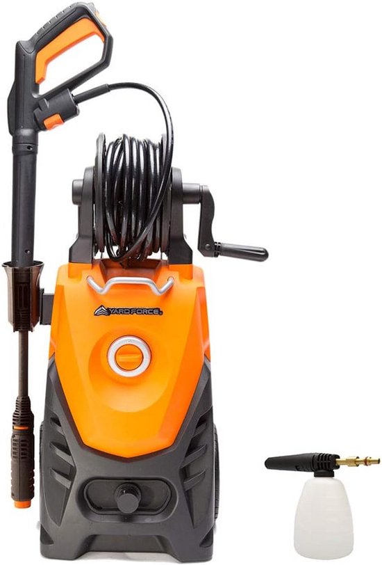 Krachtige Hogedrukreiniger 150 Bar met 2000 Watt Motor en 440 L/U Debiet van Merkloos	