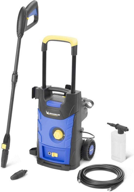 Krachtige Hogedrukreiniger 1600W - 125 Bar voor Auto, Tuin en Huis van Merkloos	