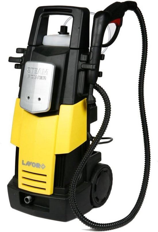 Krachtige Hogedrukreiniger 1800W - 130 Bar - 420 L/u met 2-in-1 Functie en Stoomreiniging van Kinzo