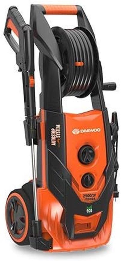 Krachtige Hogedrukreiniger 2500W 195 Bar voor Grondige Reiniging van Merkloos	