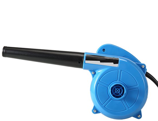 Krachtige industriële handstofblazer met dubbele blaas- en zuigfunctie - blauw van VONROC