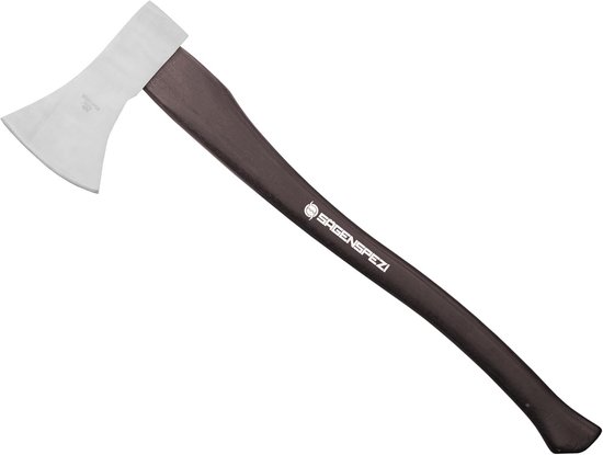 Krachtige Kapbijl 70 cm met Hickory Hout – 1600g Gesmede Kwaliteitskop van Merkloos	