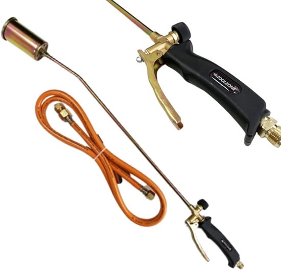 Krachtige Propaanbrander met Lange Arm (2 Meter) voor Weed- en Onkruidbranden van Merkloos	